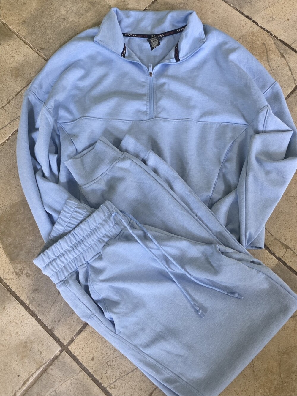Spyder women's 2-piece active sets including full-zip hoodies&Jogger Pants.